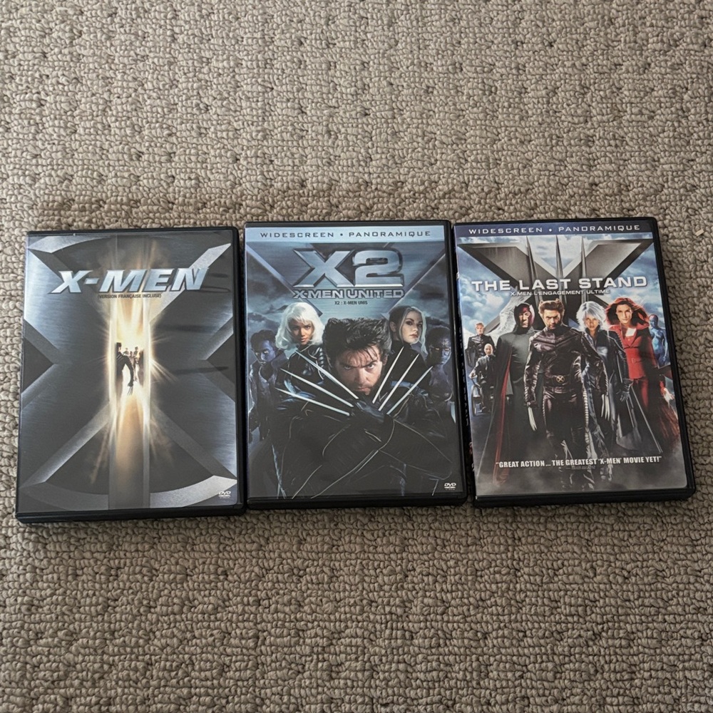 X-Men Trilogy DVD Set